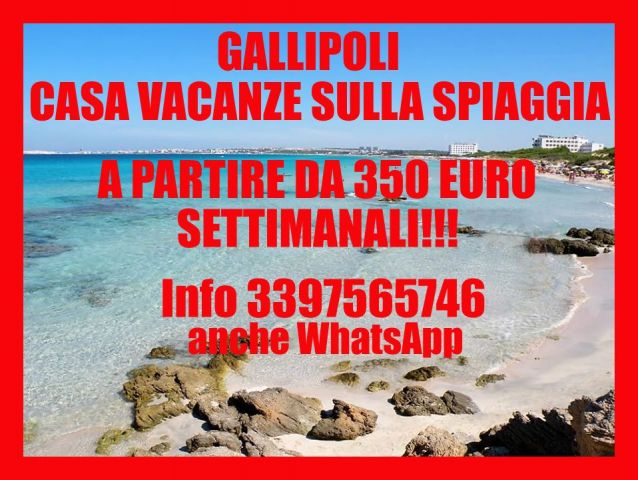 Appartamento in breve x vacanze a Gallipoli (LE)